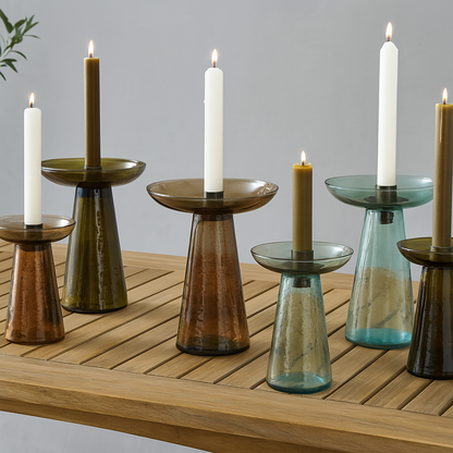 Avyn Recycled Glass Candle Holder