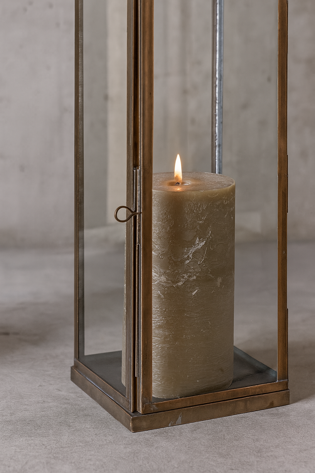 Nivas Lantern - Antique Brass