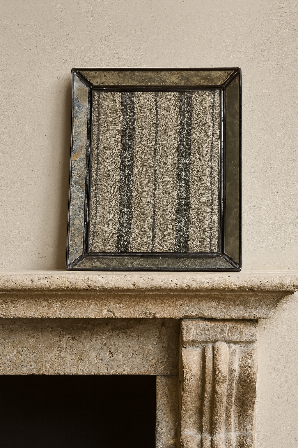 Yash Antique Glass & Iron Photoframe - Antique Black