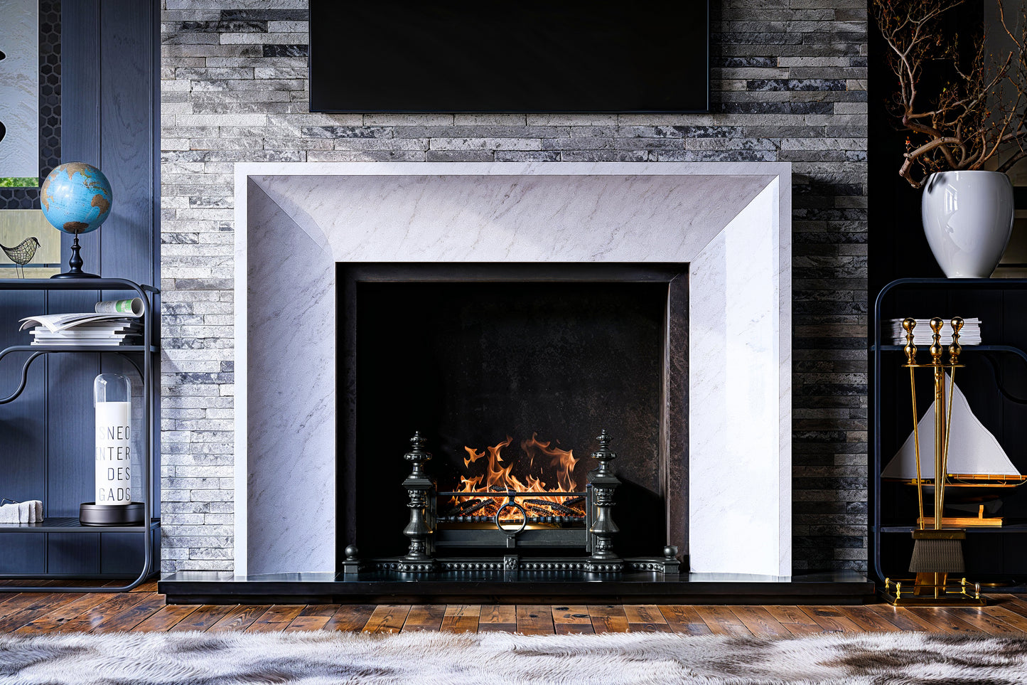 The Avignon Fireplace