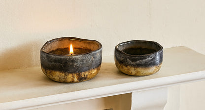 Janka Glass Tealights - (Set of 2)