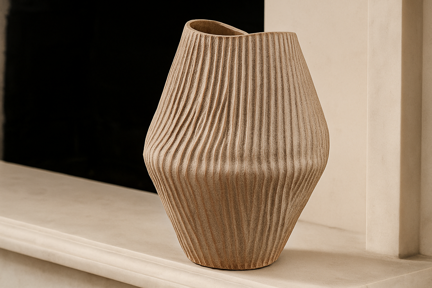 Kalai Ceramic Organic Shape Vase